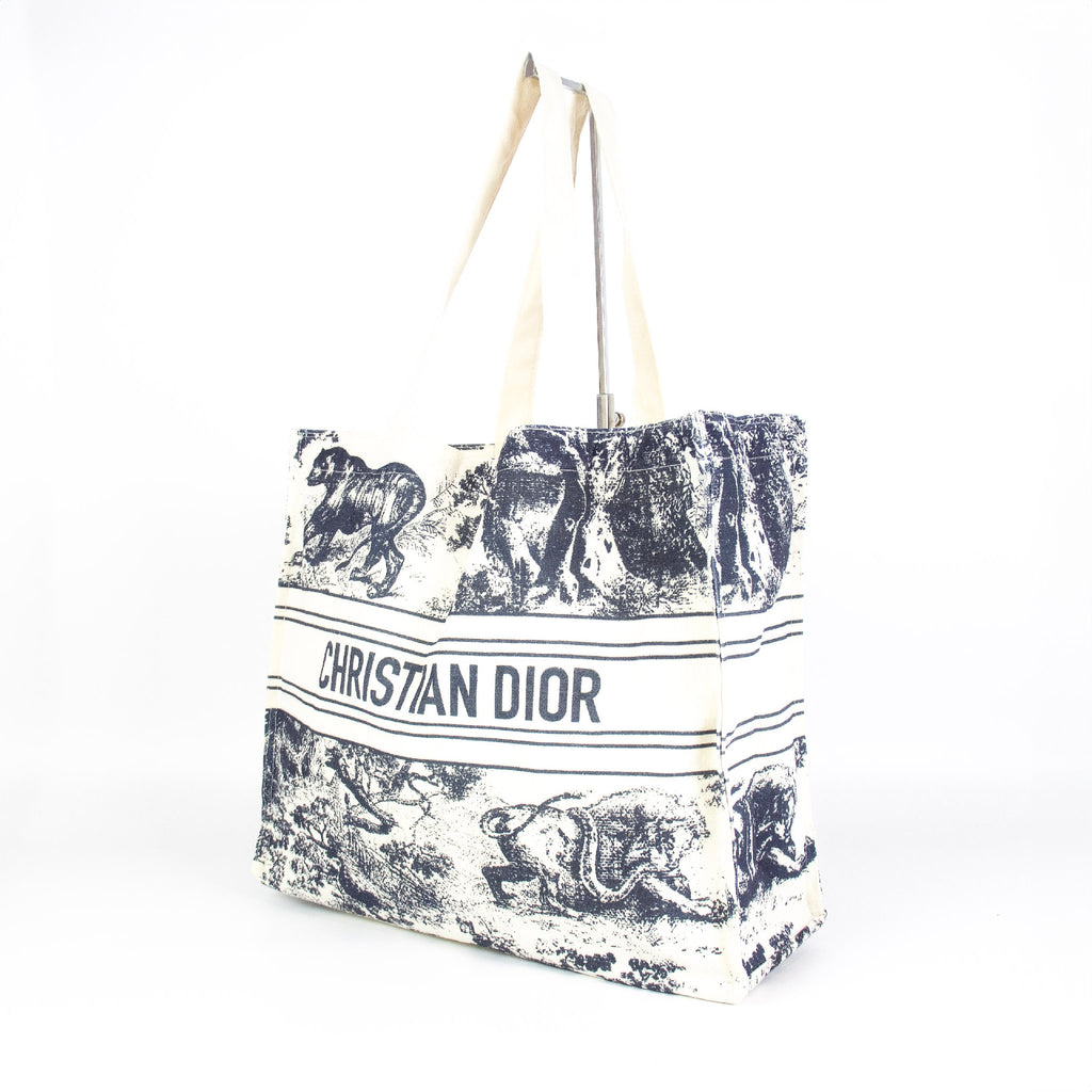 Christian Dior Toile de Jouy tote