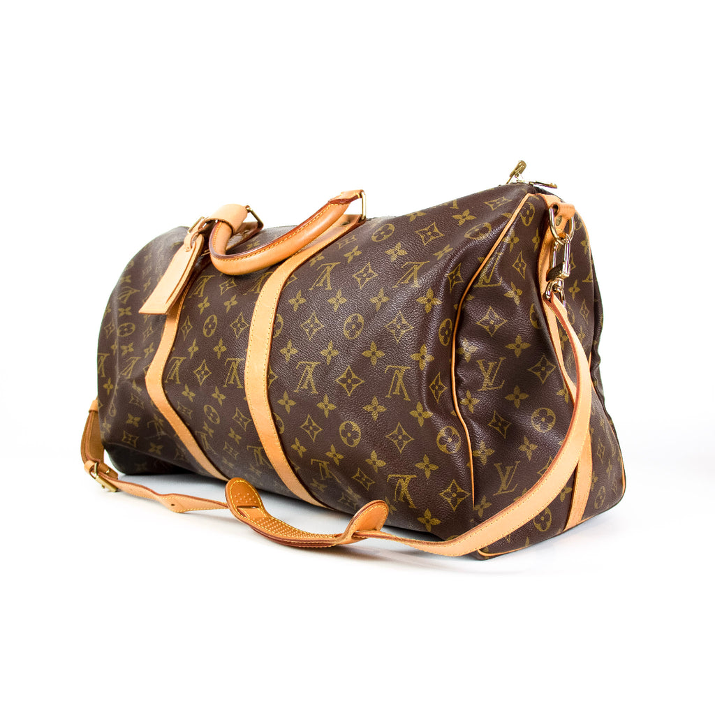 Louis Vuitton Keepall 50 med skulderstrop