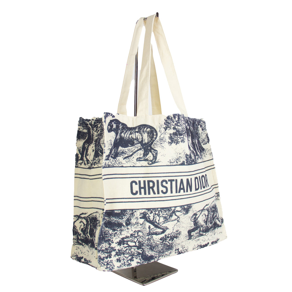 Christian Dior Dioriviera Beach Tote Blå