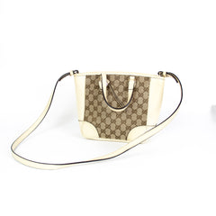 Gucci GG Canvas White Handbag