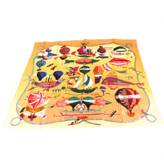 Hermes Scarf yellow