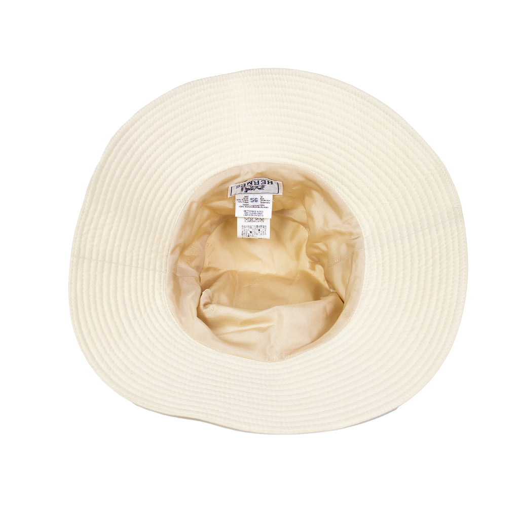 Hermes Hat Ivory