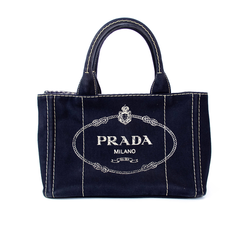 Prada Blå Canapa Denim