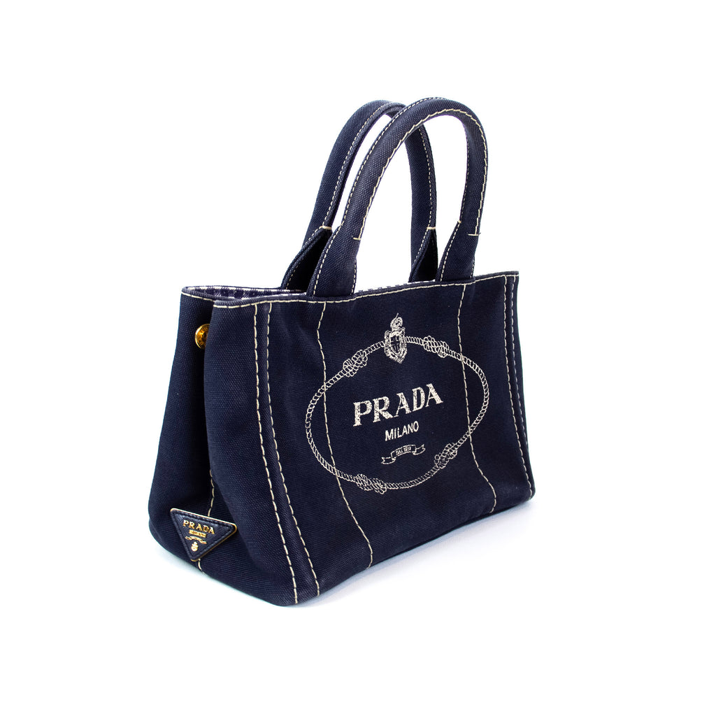 Prada Blå Canapa Denim