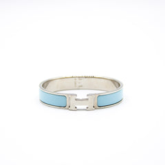 Hermes Click Crack Silver and Blue