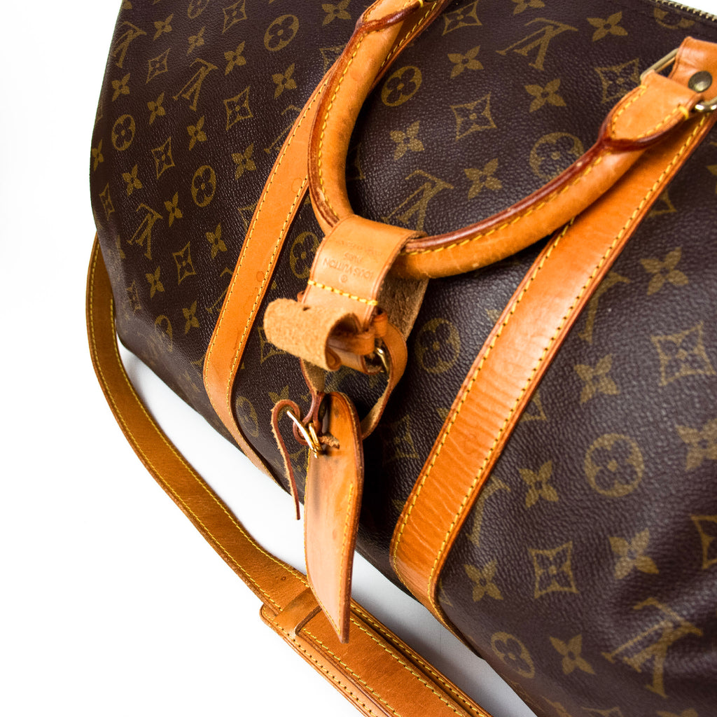 Louis Vuitton Keepall 55 med skulderstrop