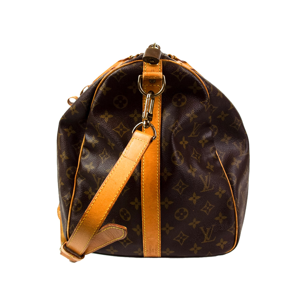 Louis Vuitton Keepall 55 med skulderstrop