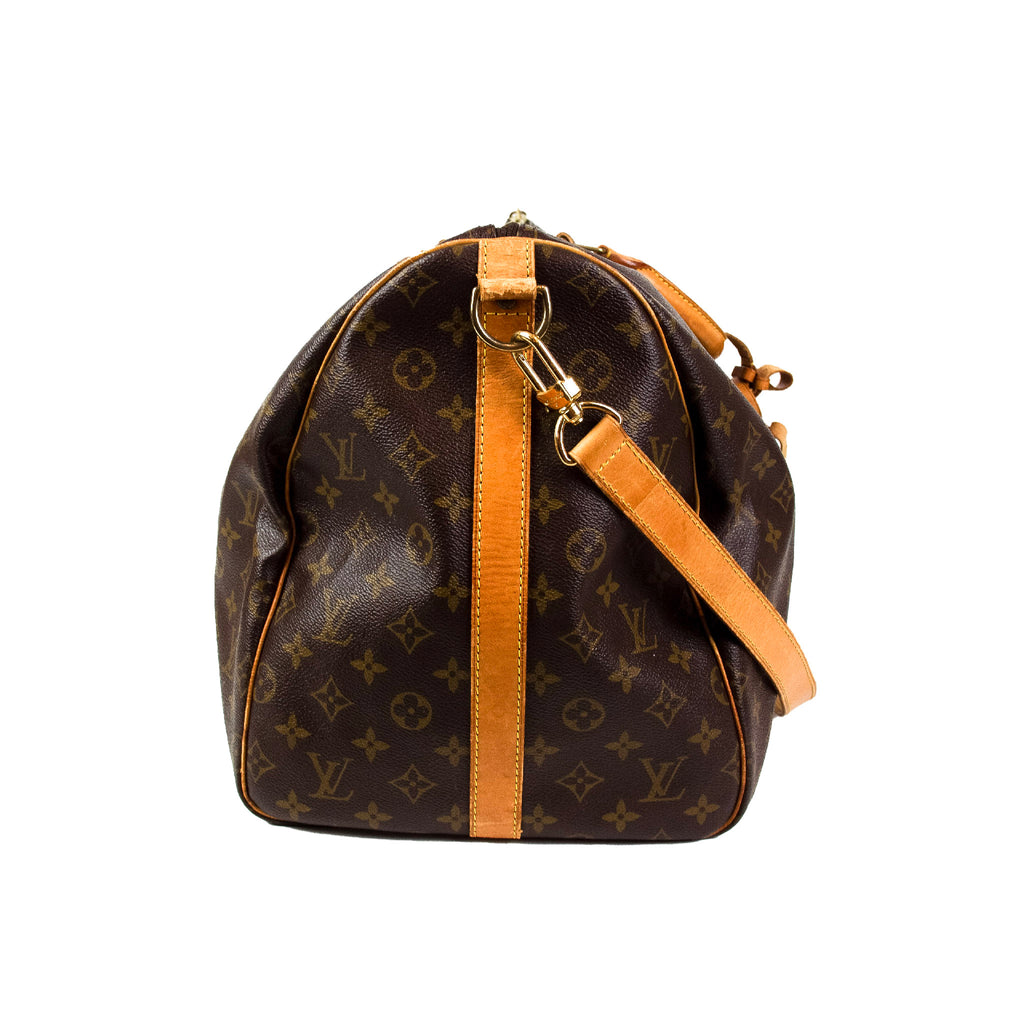 Louis Vuitton Keepall 55 med skulderstrop