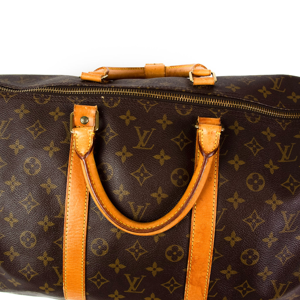 Louis Vuitton Keepall 55 med skulderstrop