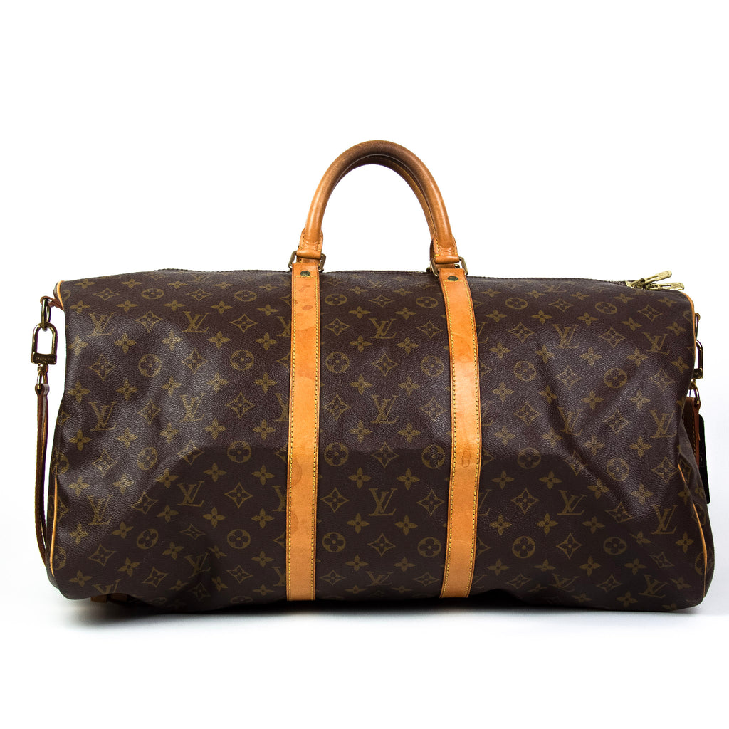 Louis Vuitton Keepall 55 med skulderstrop