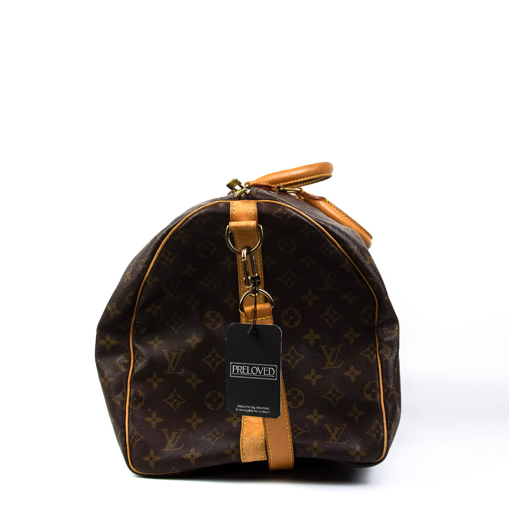 Louis Vuitton Keepall 55 med skulderstrop