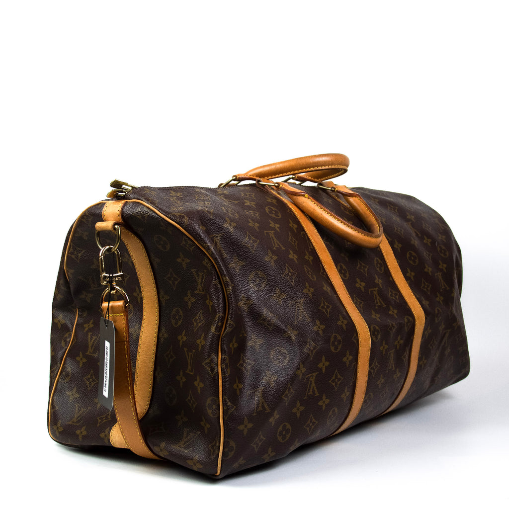 Louis Vuitton Keepall 55 med skulderstrop