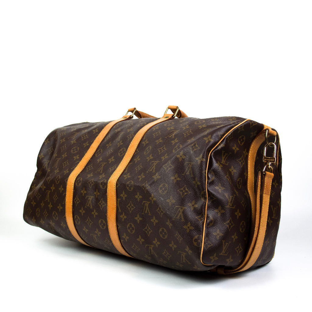 Louis Vuitton Keepall 55 med skulderstrop