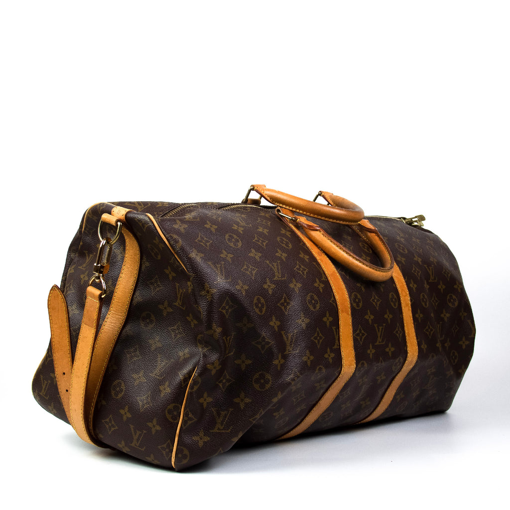 Louis Vuitton Keepall 55 med skulderstrop