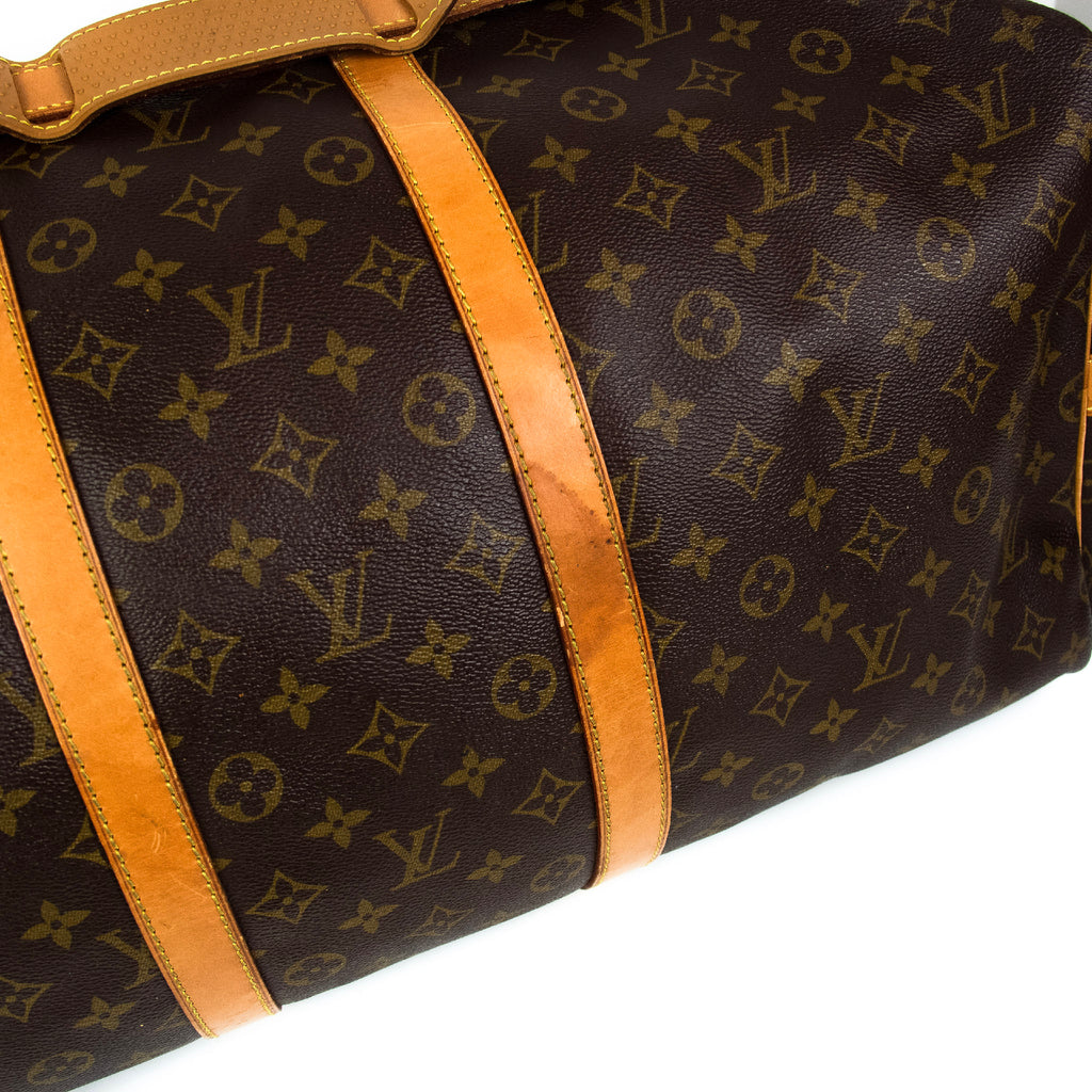 Louis Vuitton Keepall 55 med skulderstrop