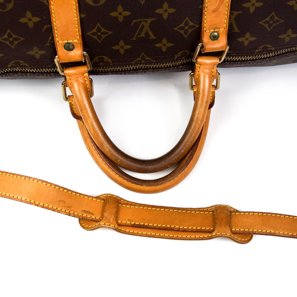 Louis Vuitton Keepall 55 med skulderstrop