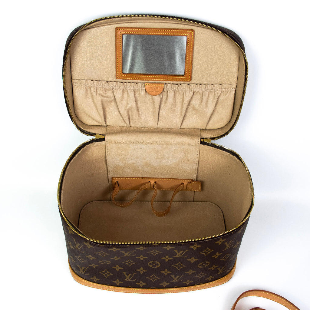 Louis Vuitton monogram toilet/makeup med rem