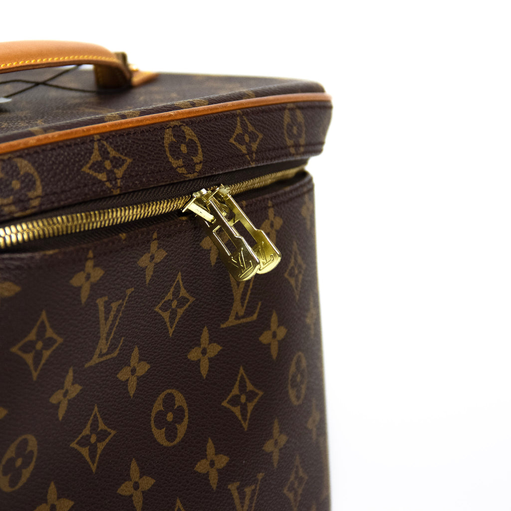 Louis Vuitton monogram toilet/makeup med rem