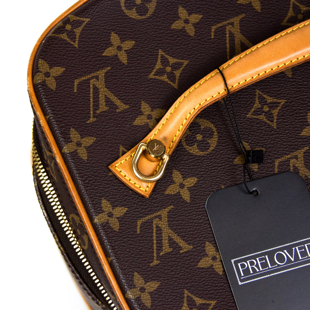 Louis Vuitton monogram toilet/makeup med rem