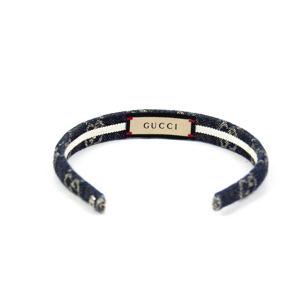 Gucci Denim Hårband