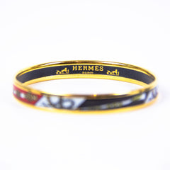 Hermes Emmaille Pm Armbånd Guld X Sort