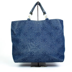 Chanel 2002 Cruise Collection Denim CC Tote