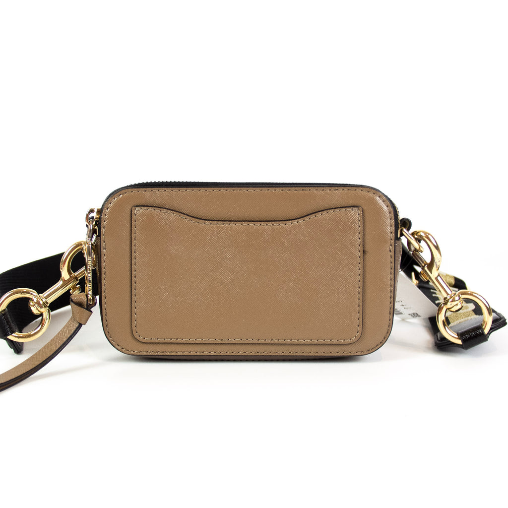 Marc Jacobs The Snapshot Beige Skuldertaske