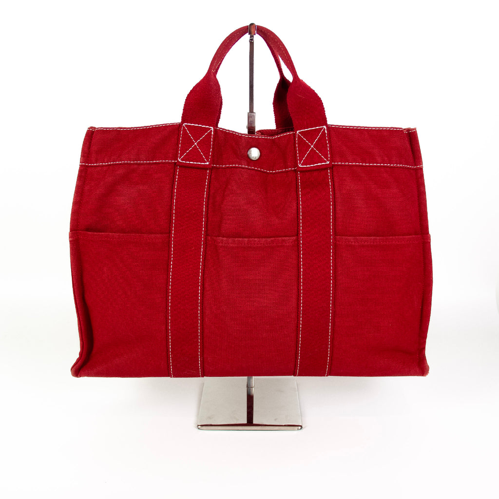 Hermes Fool Toe Tote Rød