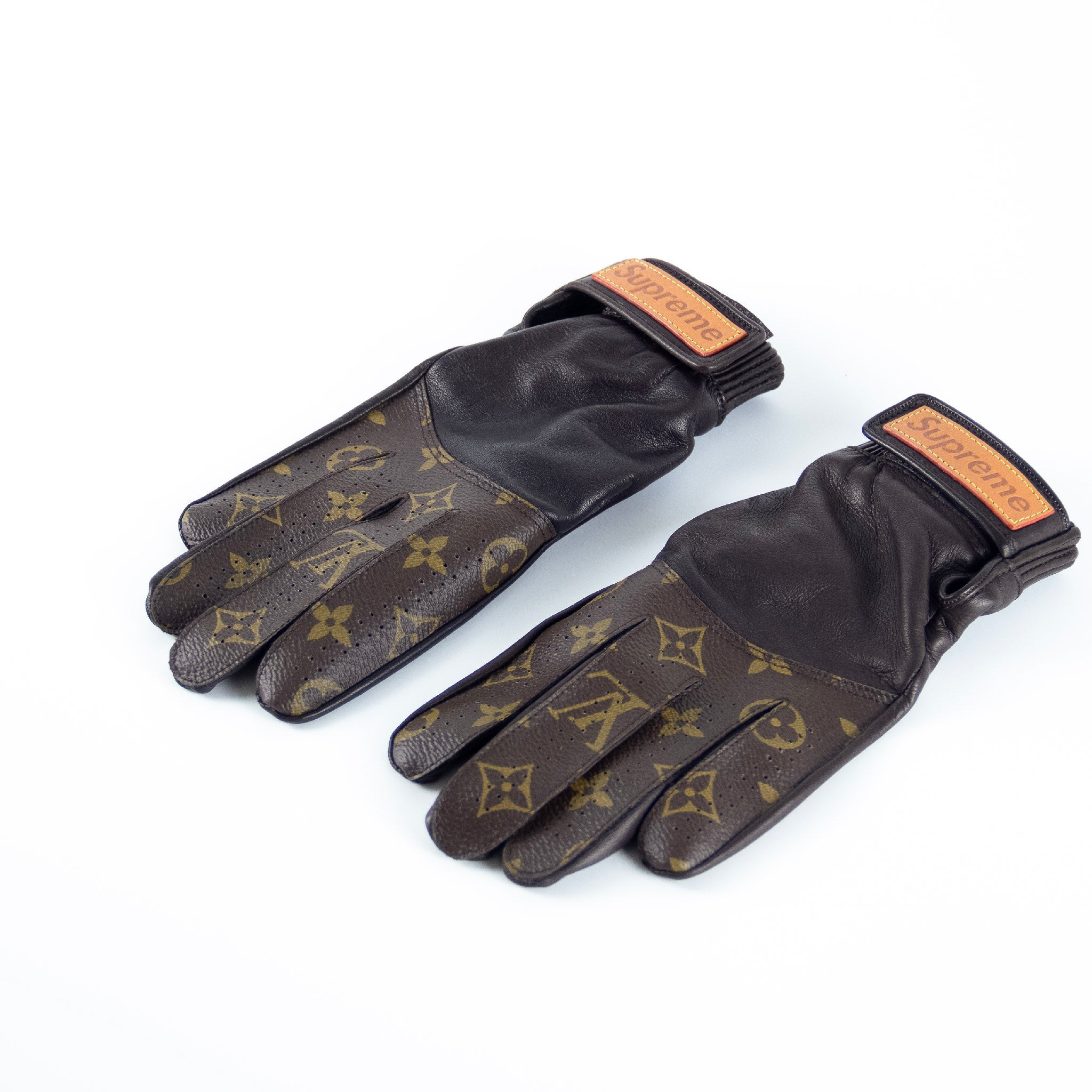 Louis Vuitton Supreme Collaboration Gloves –
