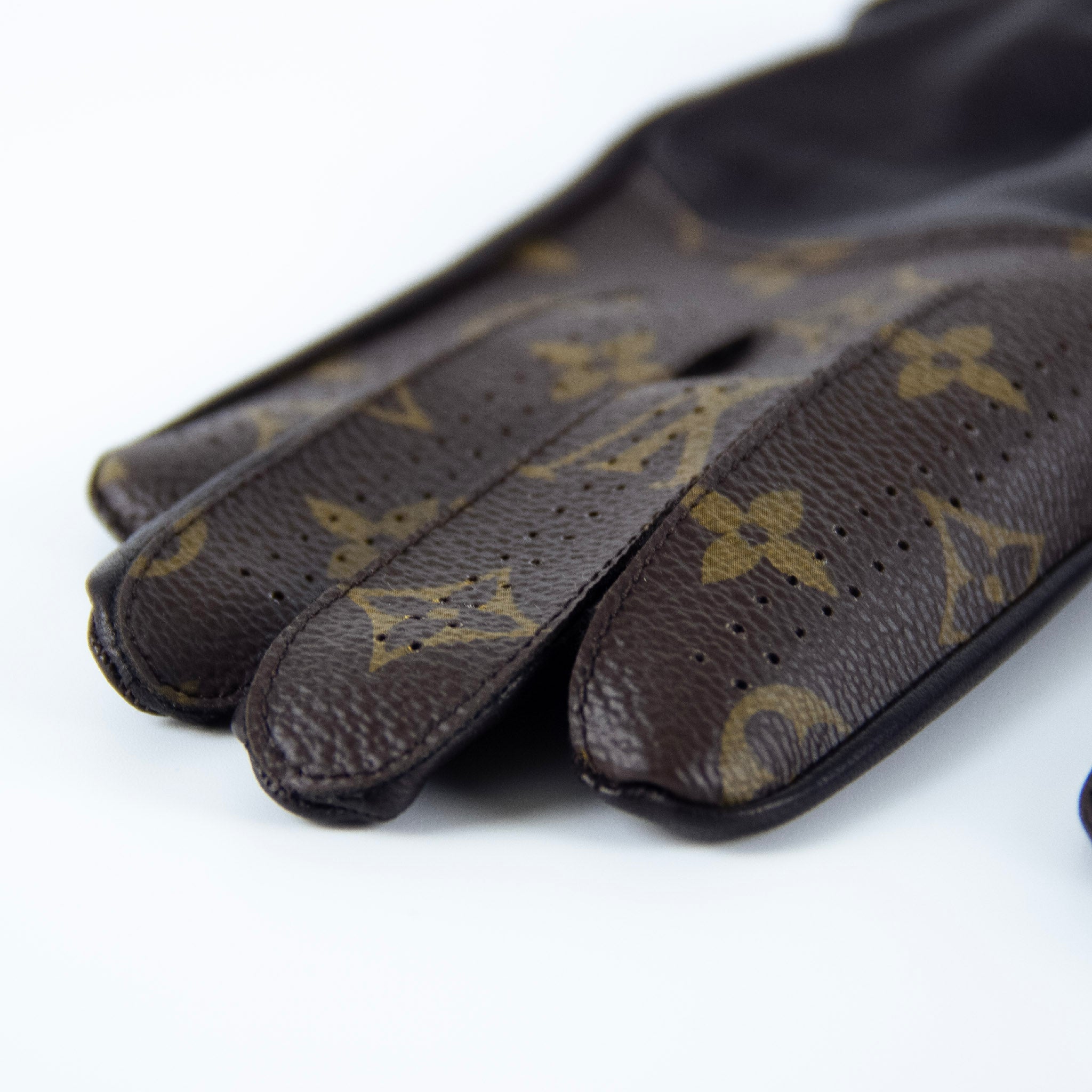 Vuitton Monogram Louis Vuitton Gloves Leather Louis Vuitton
