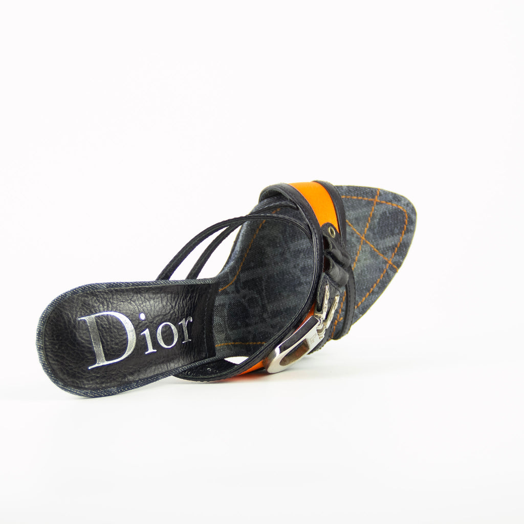 Christian Dior Trotter Flight Line Stiletter med lav hæl