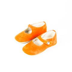 Hermes Children's Shoes Orange 20